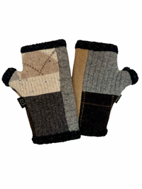 One of a Kind Arctic Fingerless Gloves 373