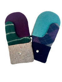 One of a Kind Sweater Mittens 609