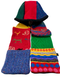 One of a Kind Hoodie Scarf 183