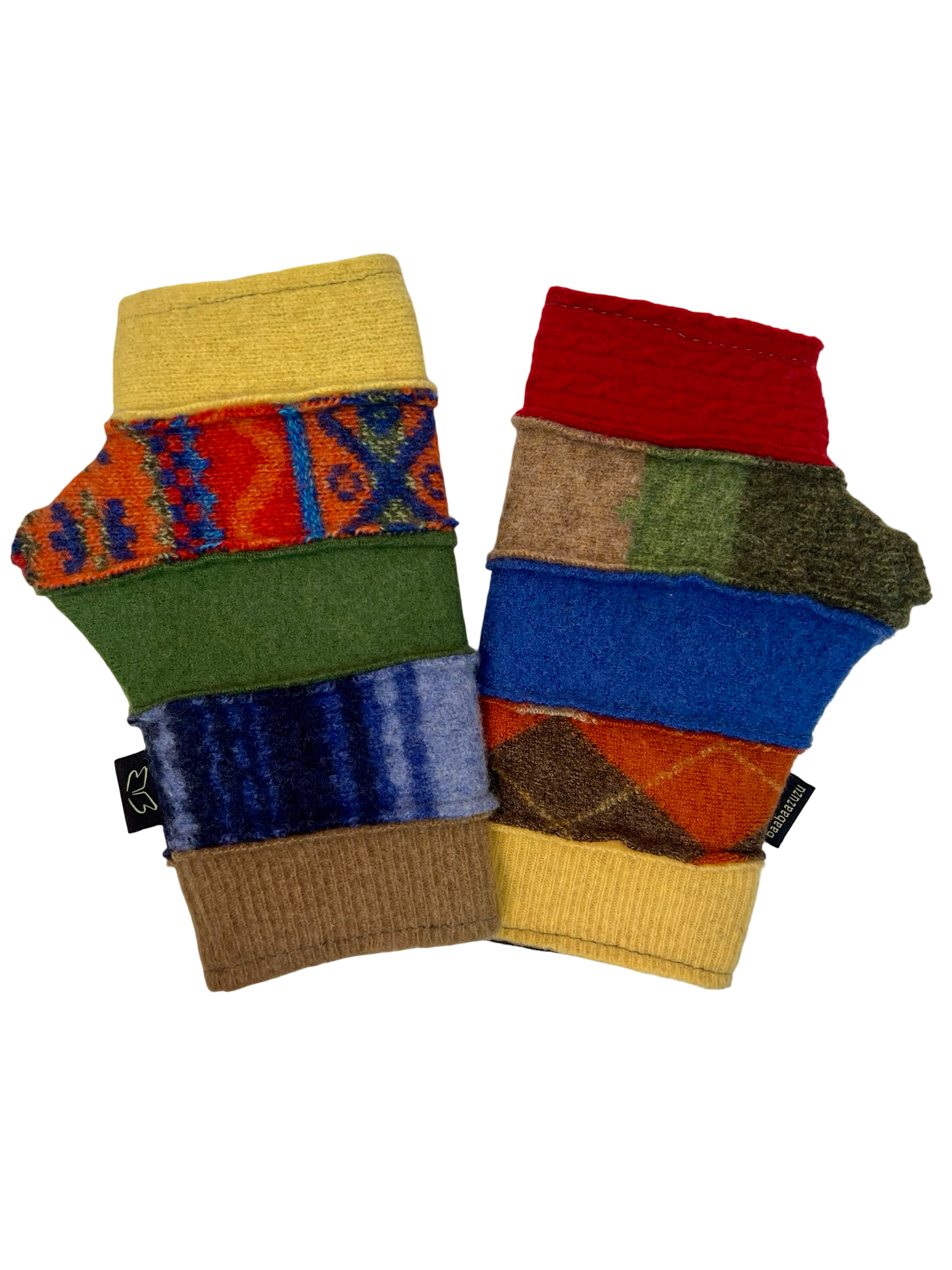 One of a Kind Fingerless Gloves 476