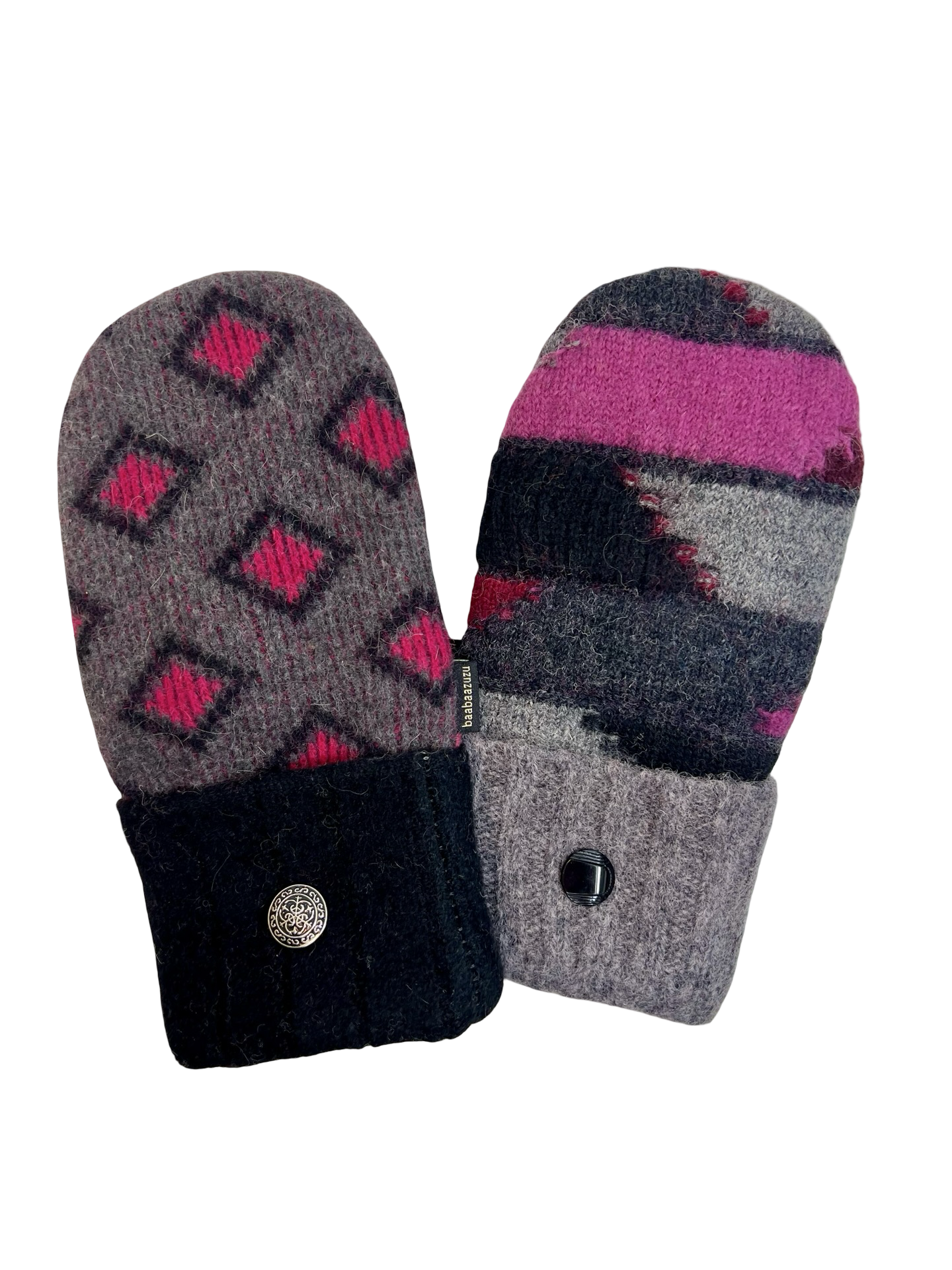 One of a Kind Sweater Mittens 613