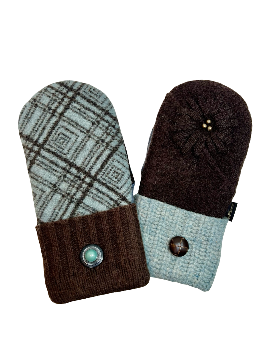 One of a Kind Sweater Mittens 612