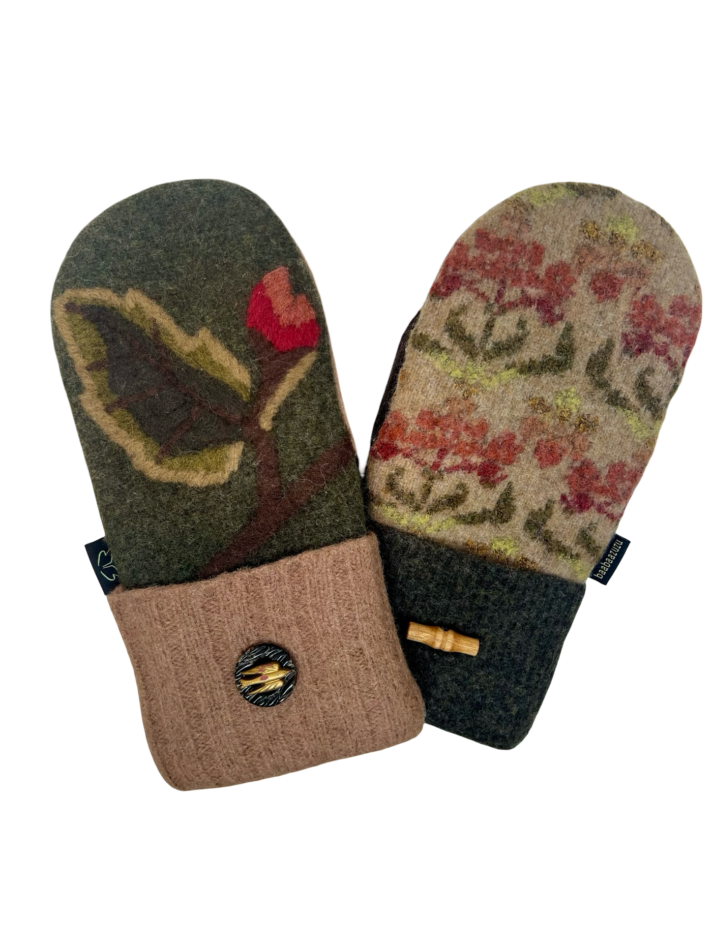 One of a Kind Sweater Mittens 541