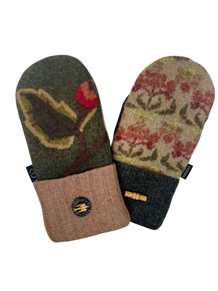 One of a Kind Sweater Mittens 541