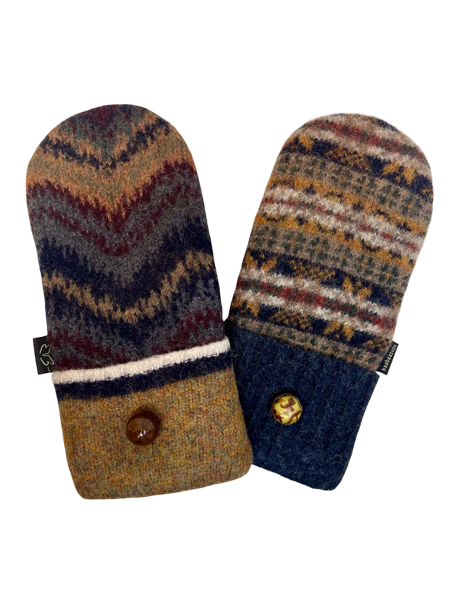 One of a Kind Sweater Mittens 573