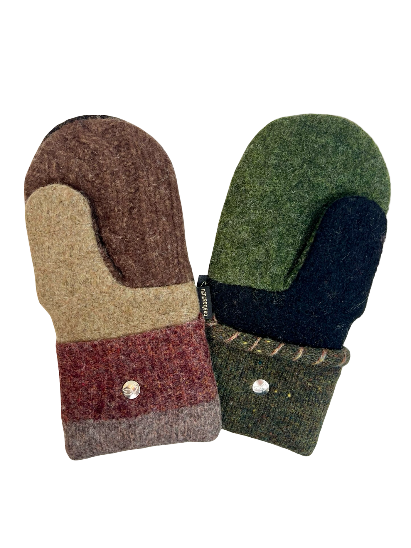 One of a Kind Sweater Mittens 611