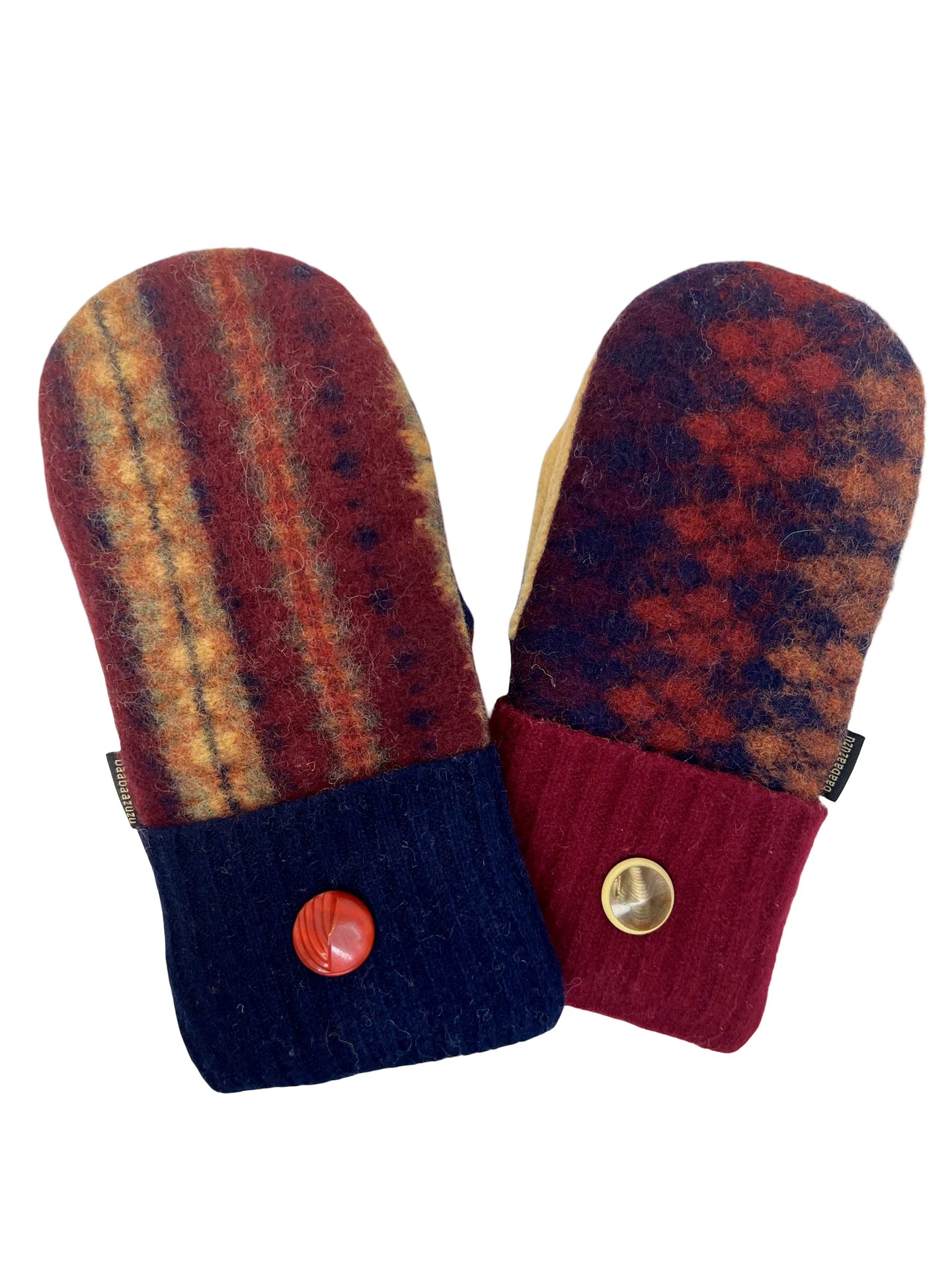 One of a Kind Sweater Mittens 586