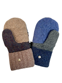 One of a Kind Sweater Mittens 610