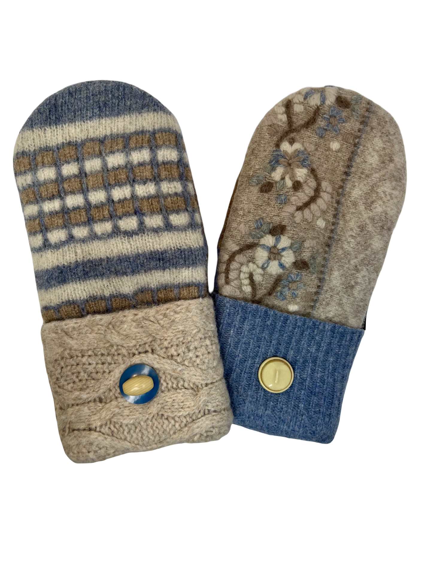 One of a Kind Sweater Mittens 589