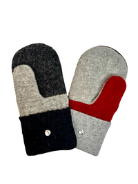 One of a Kind Sweater Mittens 609