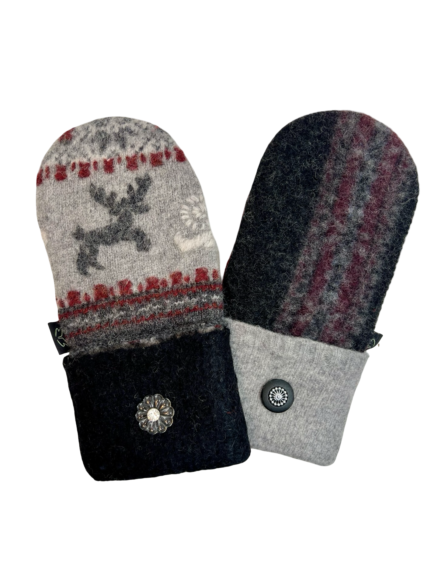 One of a Kind Sweater Mittens 609
