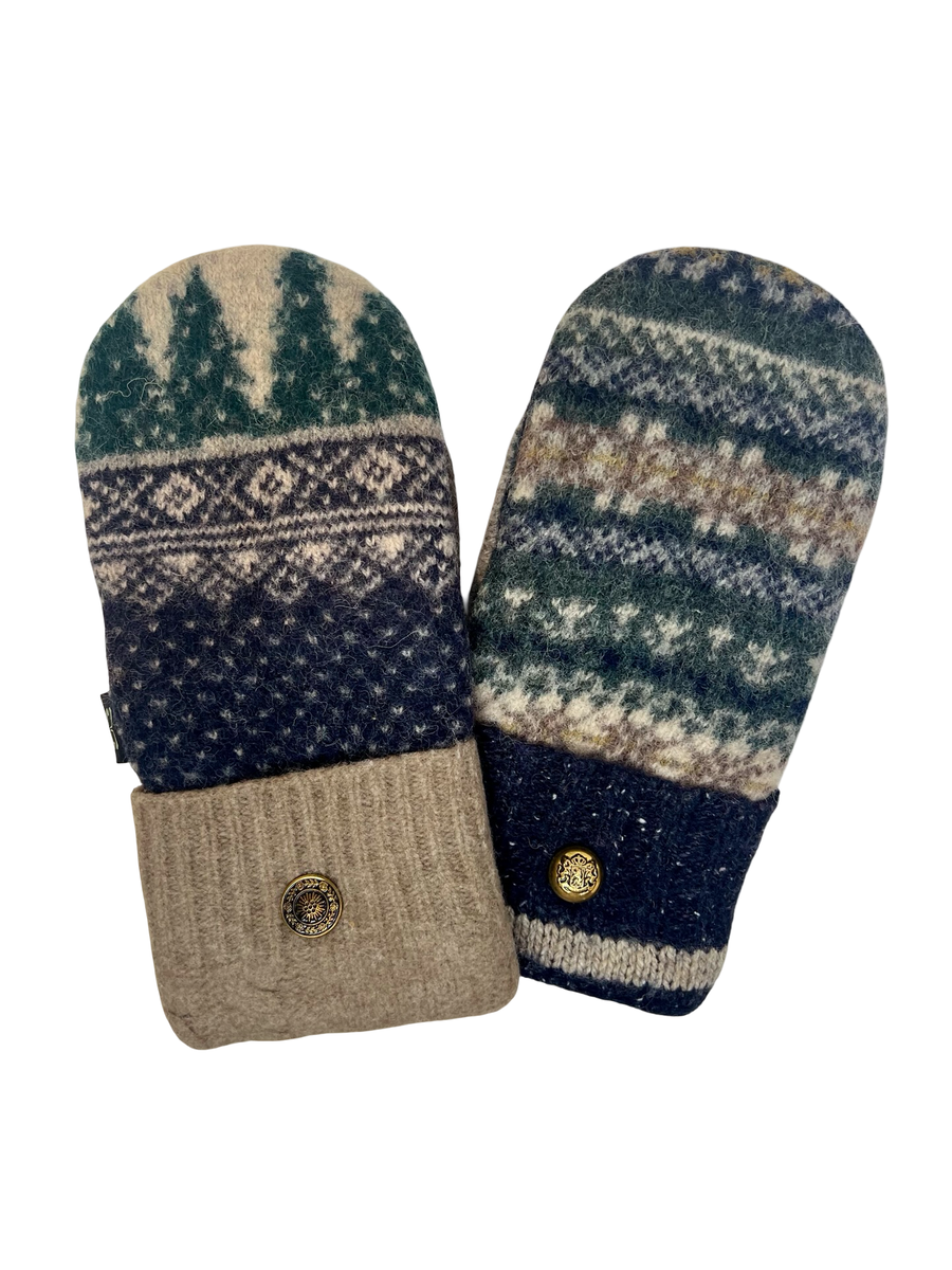 One of a Kind Sweater Mittens 559