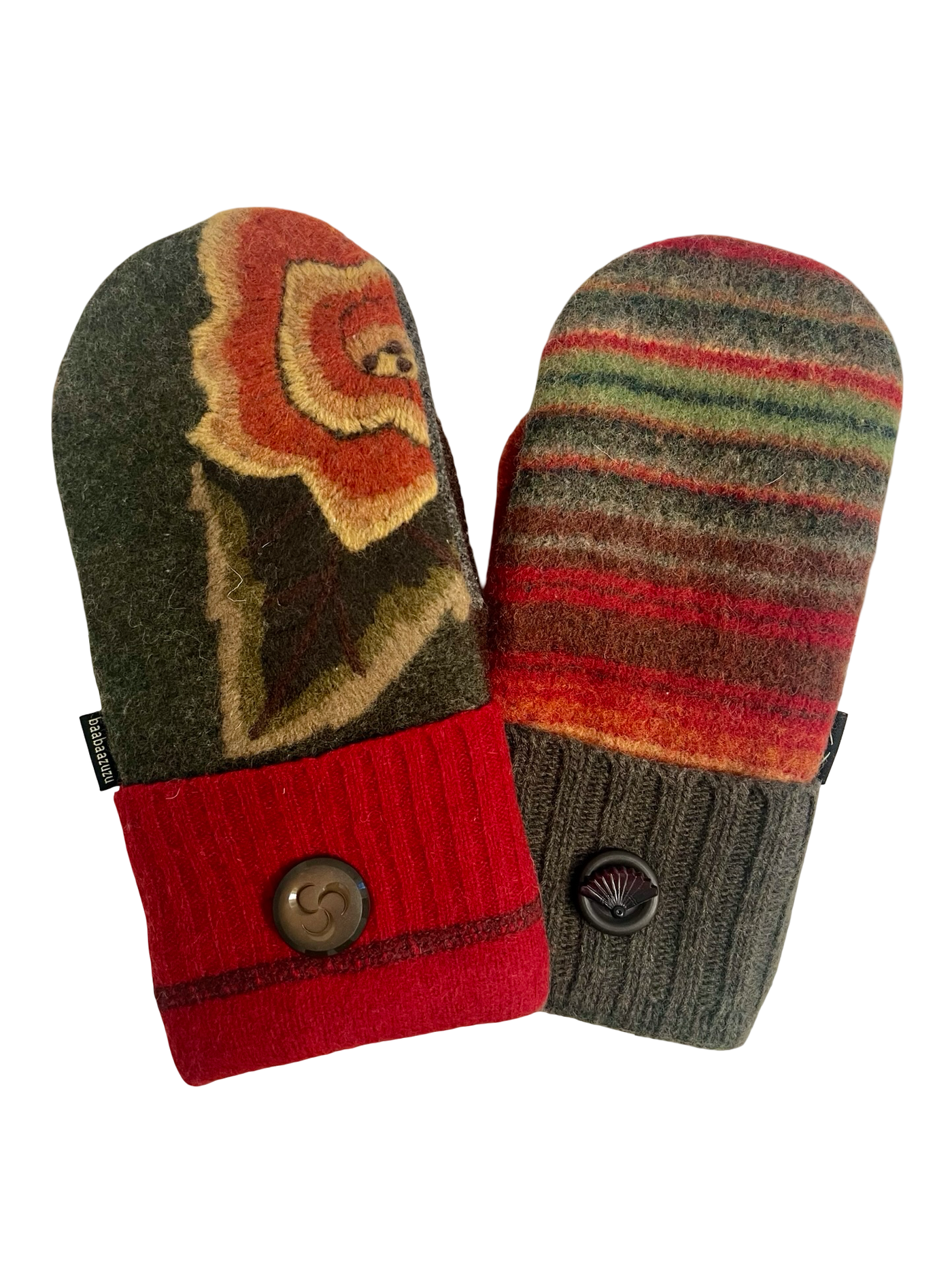 One of a Kind Sweater Mittens 541