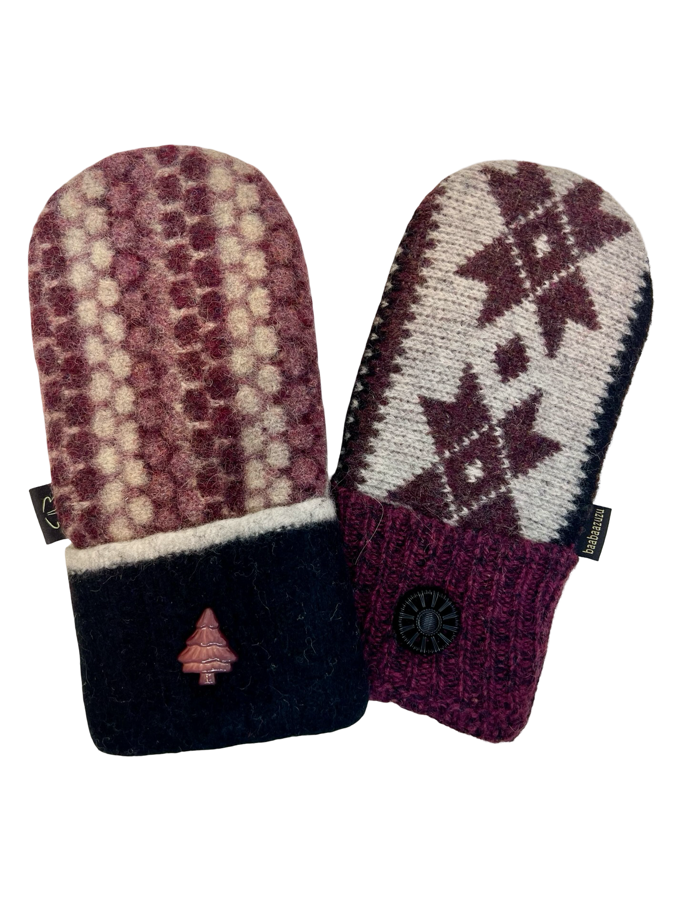 One of a Kind Sweater Mittens 568