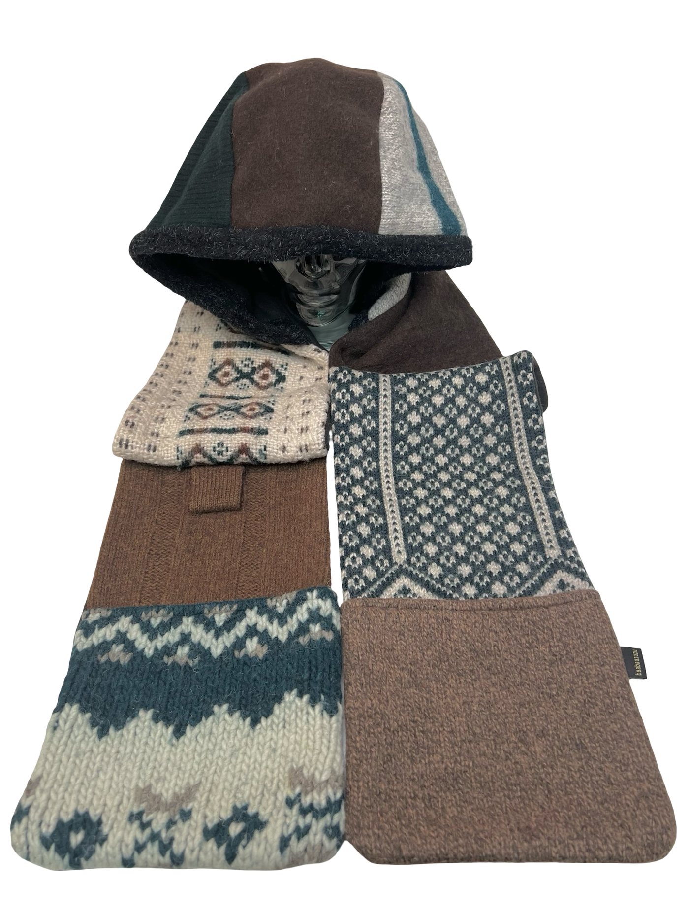 One of a Kind Hoodie Scarf 184