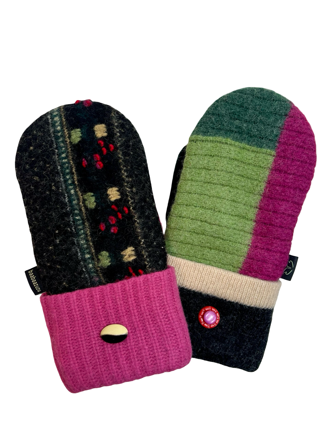 One of a Kind Sweater Mittens 631