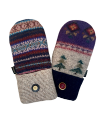 One of a Kind Sweater Mittens 609