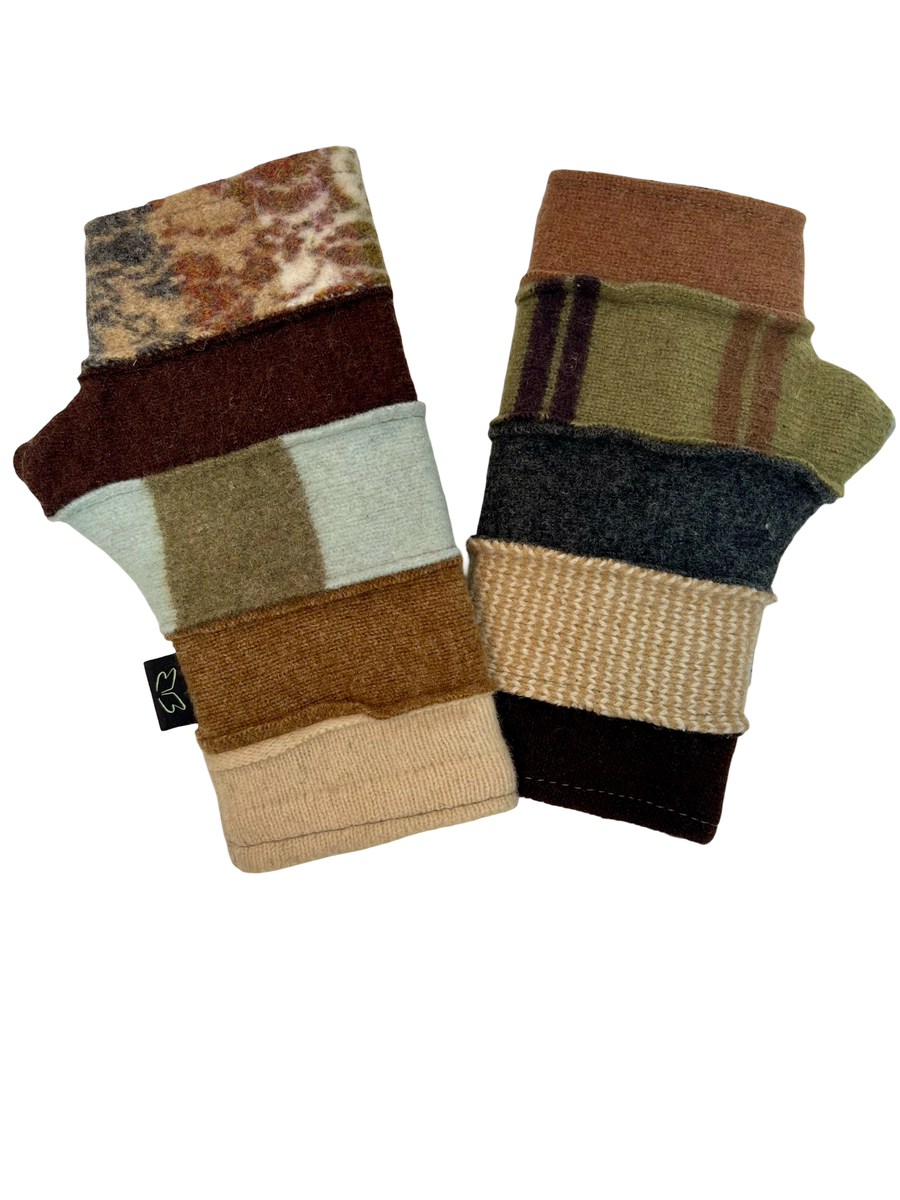 One of a Kind Fingerless Gloves 460