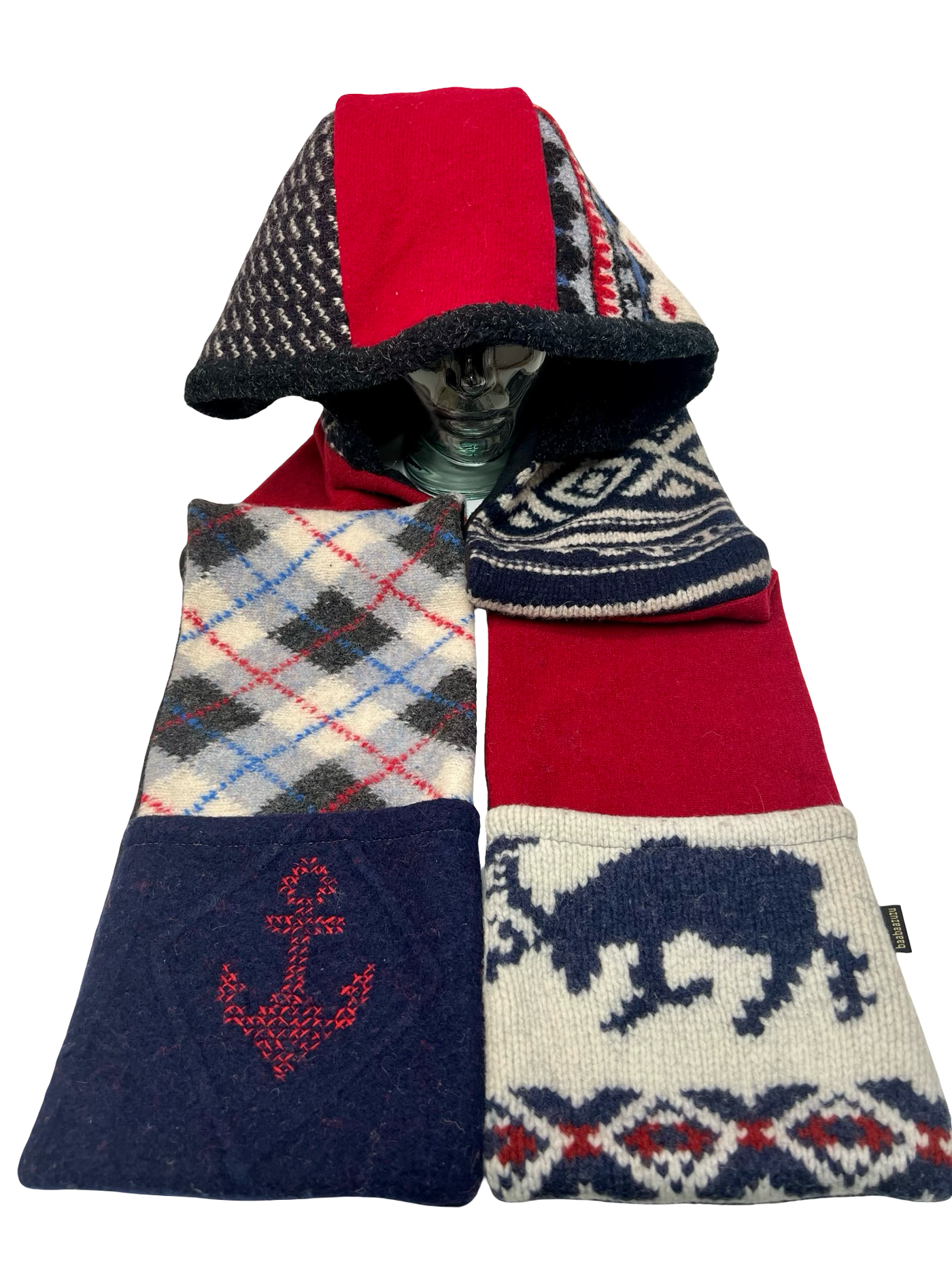 One of a Kind Hoodie Scarf 182