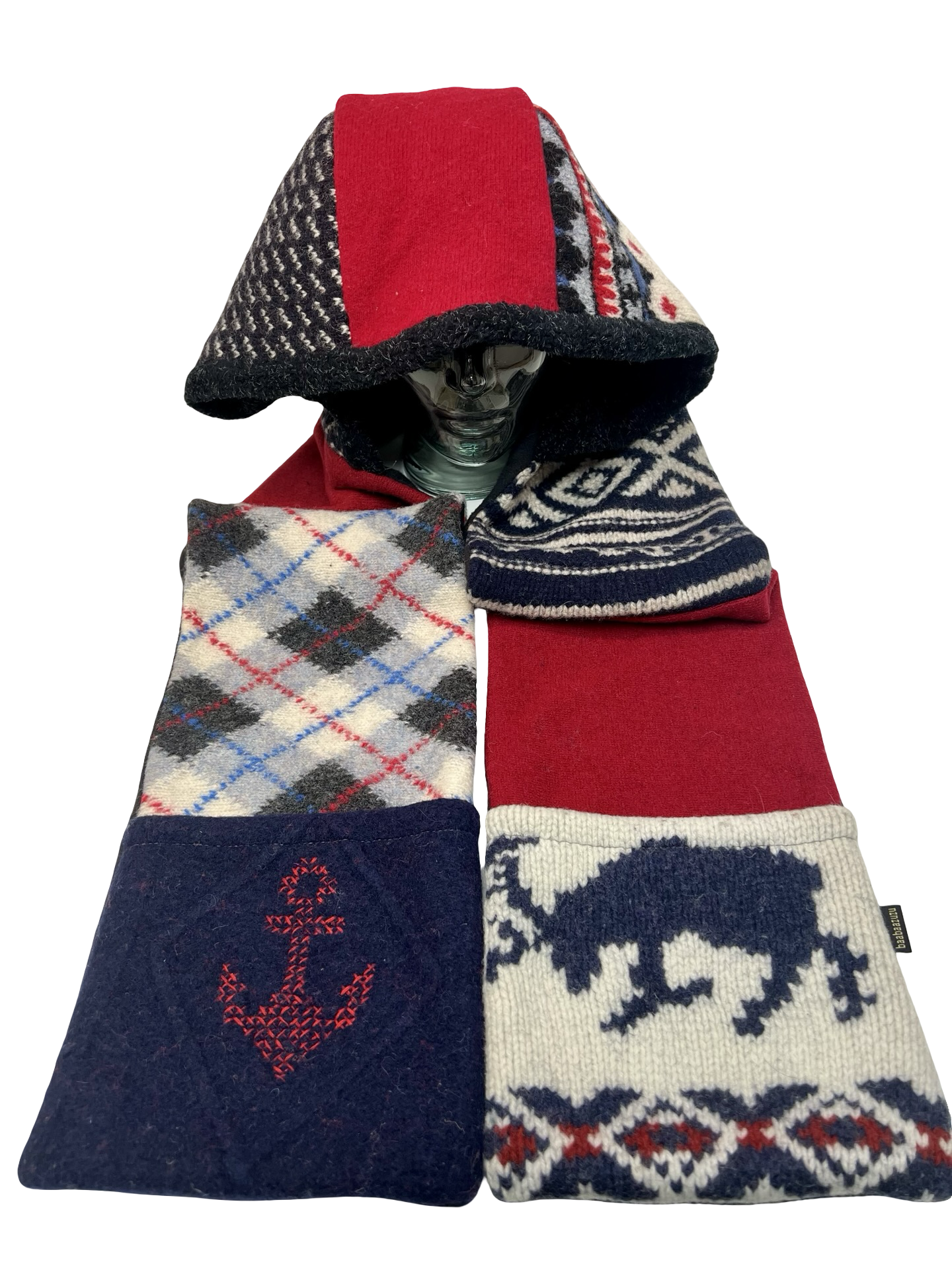 One of a Kind Hoodie Scarf 182