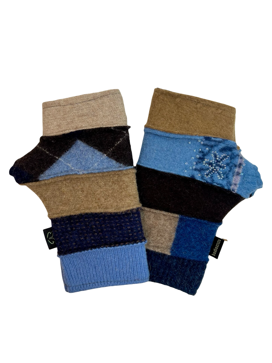 One of a Kind Fingerless Gloves 487