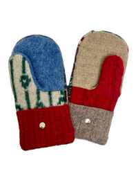 One of a Kind Sweater Mittens 389