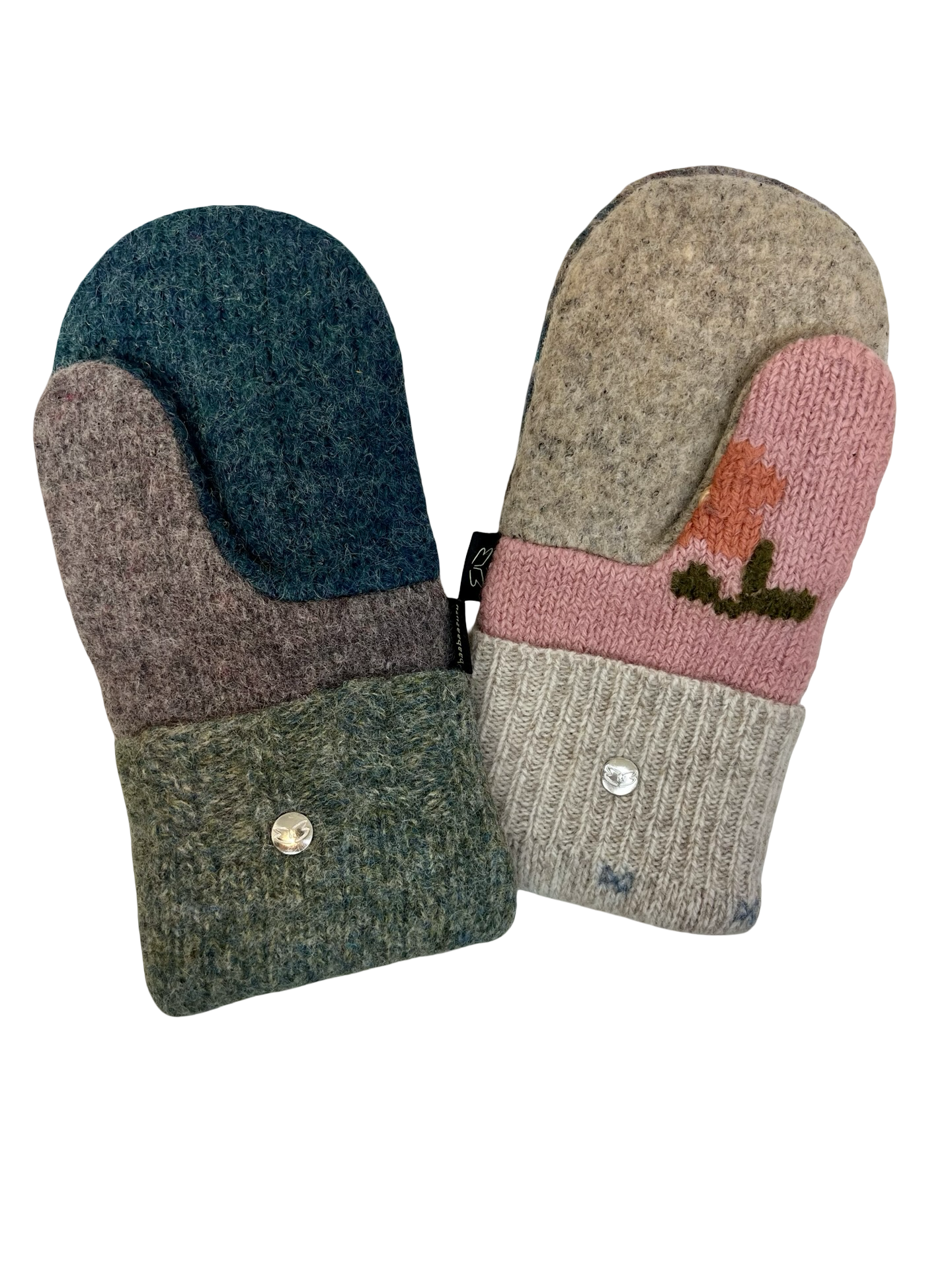 One of a Kind Sweater Mittens 567