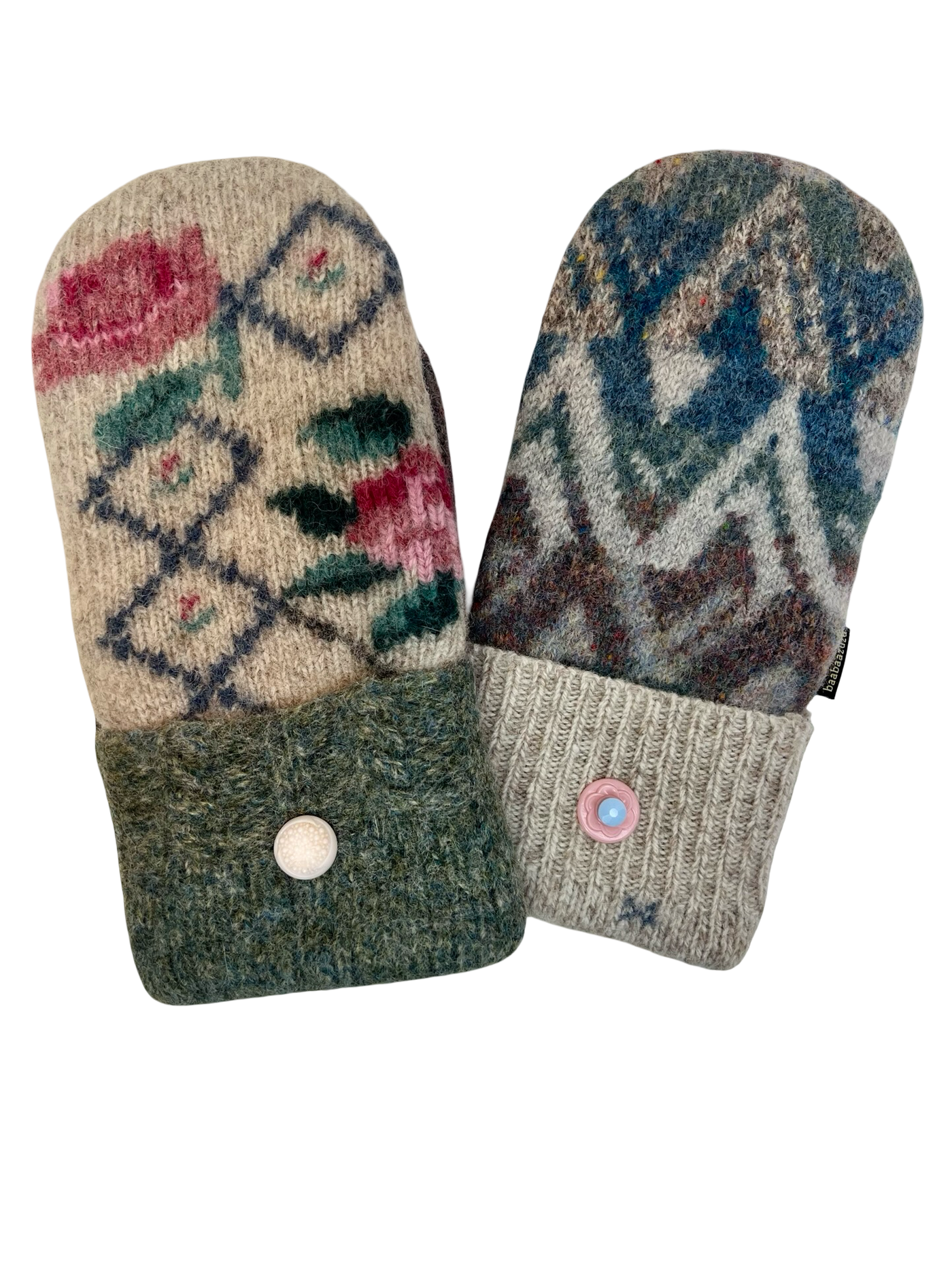 One of a Kind Sweater Mittens 567