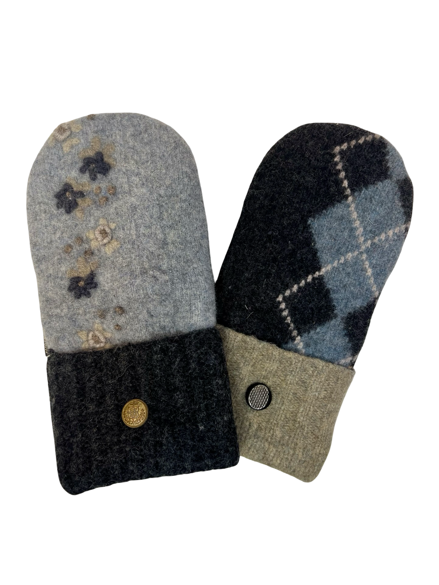One of a Kind Sweater Mittens 534