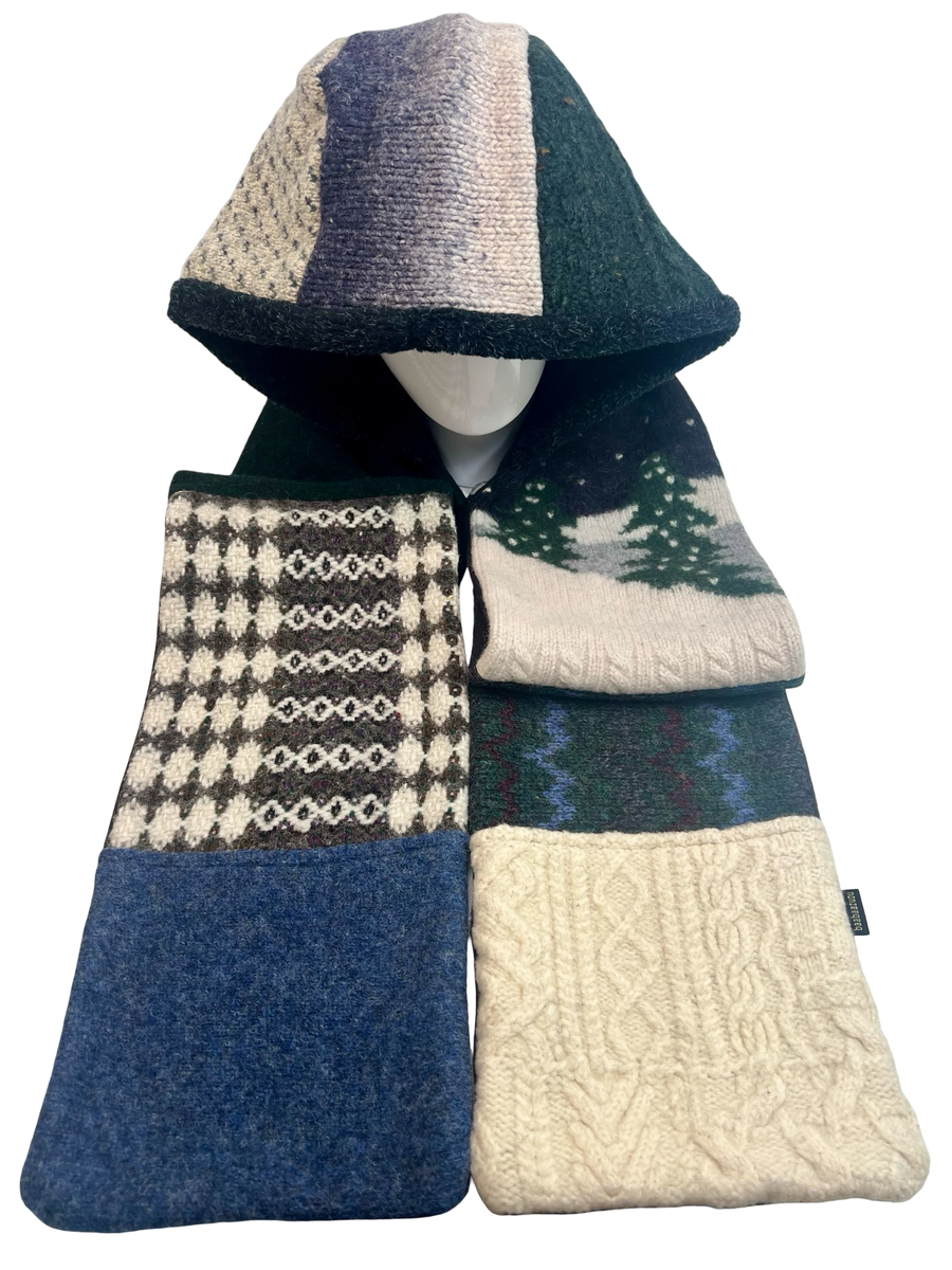One of a Kind Hoodie Scarf 190