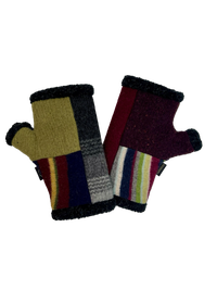 One of a Kind Arctic Fingerless Gloves 331