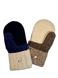 One of a Kind Sweater Mittens 629