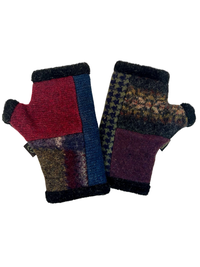 One of a Kind Arctic Fingerless Gloves 390