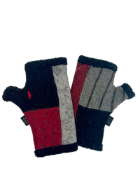 One of a Kind Arctic Fingerless Gloves 352