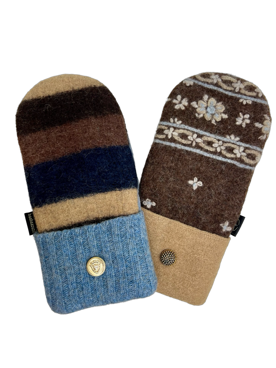 One of a Kind Sweater Mittens 418
