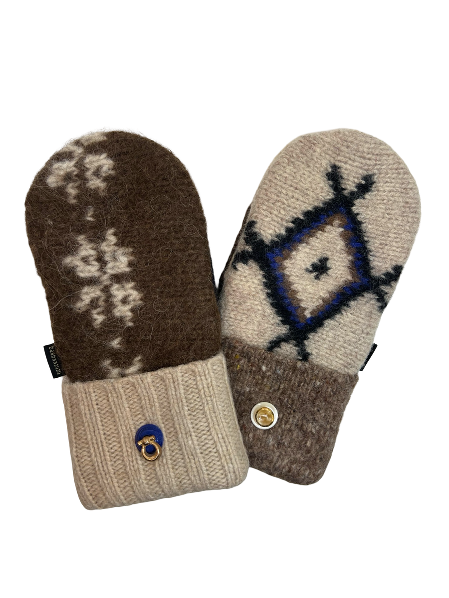 One of a Kind Sweater Mittens 629