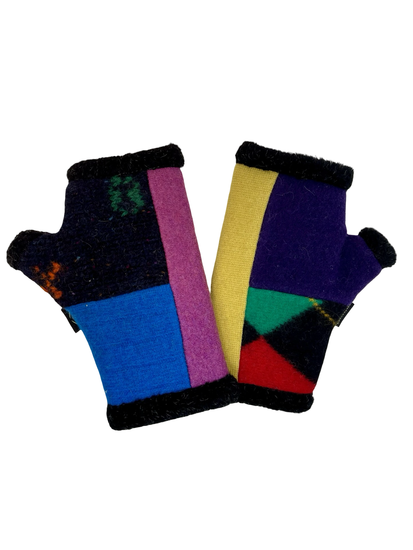 One of a Kind Arctic Fingerless Gloves 372