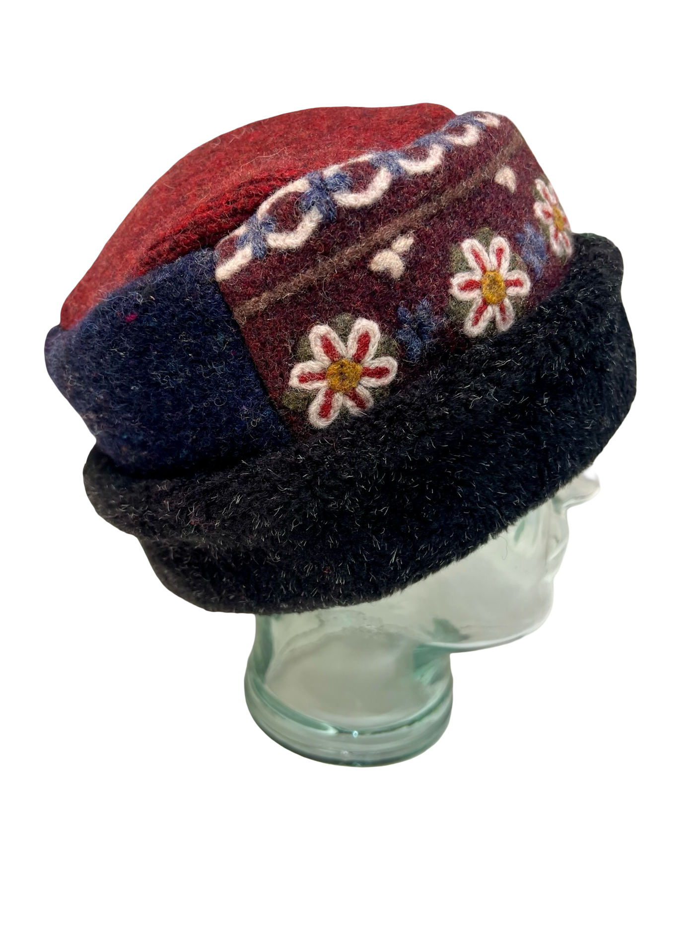 One of a Kind Pillbox Hat 194