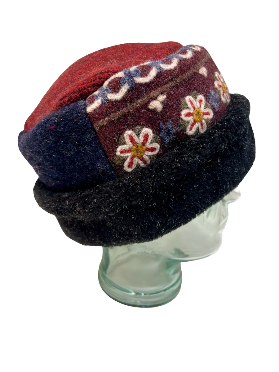 One of a Kind Pillbox Hat 194