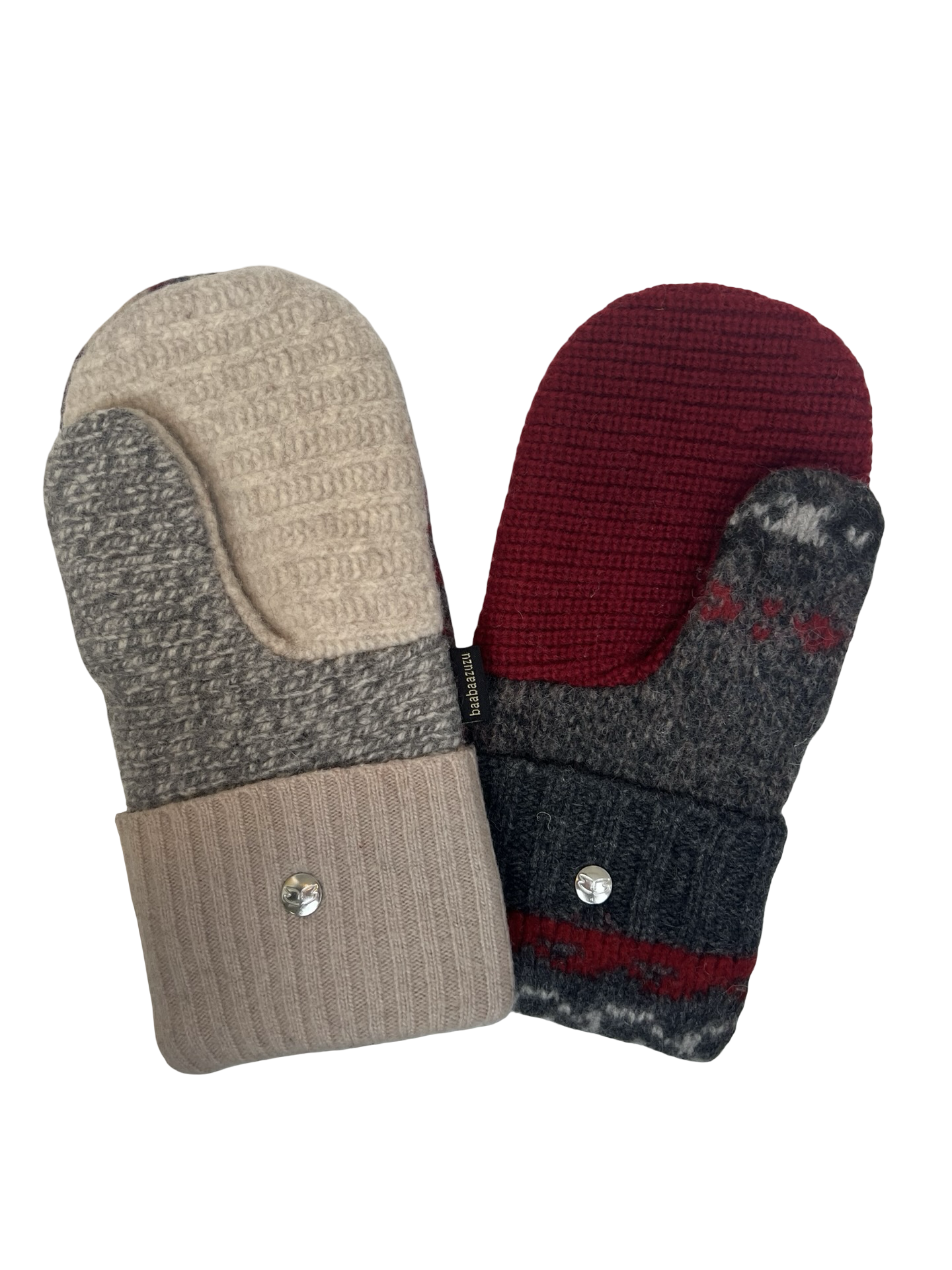 One of a Kind Sweater Mittens 557