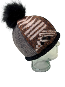 One of a Kind Pom Pom Hat 154