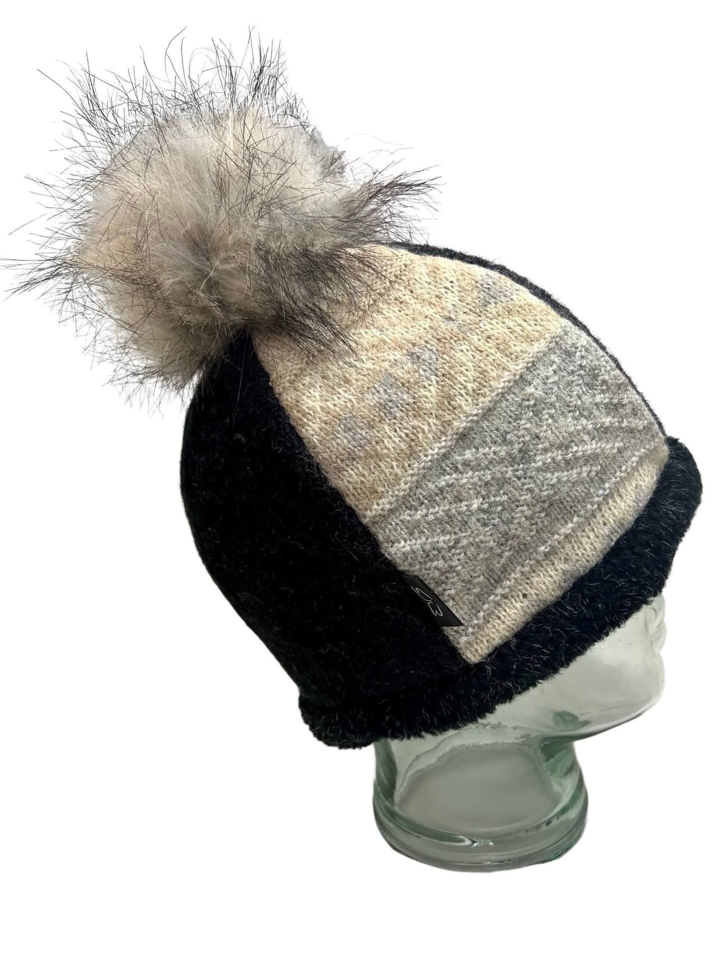 One of a Kind Pom Pom Hat 156