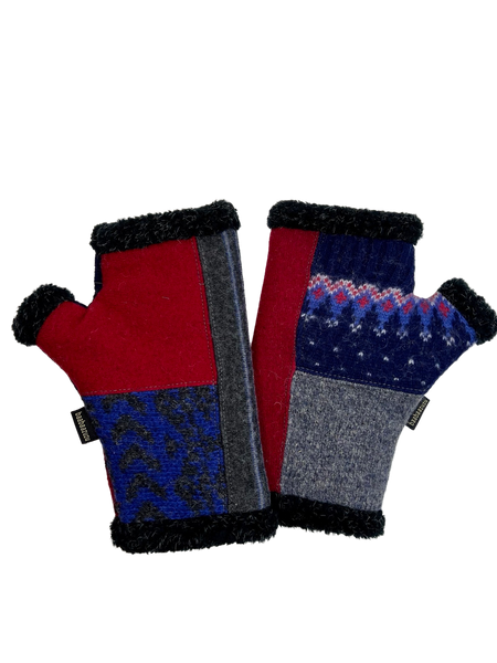 One of a Kind Arctic Fingerless Gloves 260